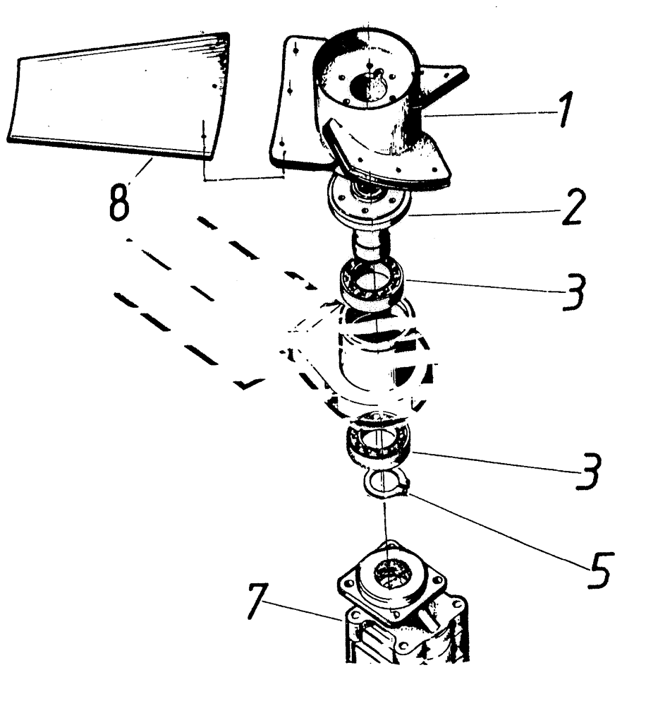 Схема запчастей Case IH 7700 - (A02[31]) - SECONDARY EXTRACTOR FAN Mainframe & Functioning Components