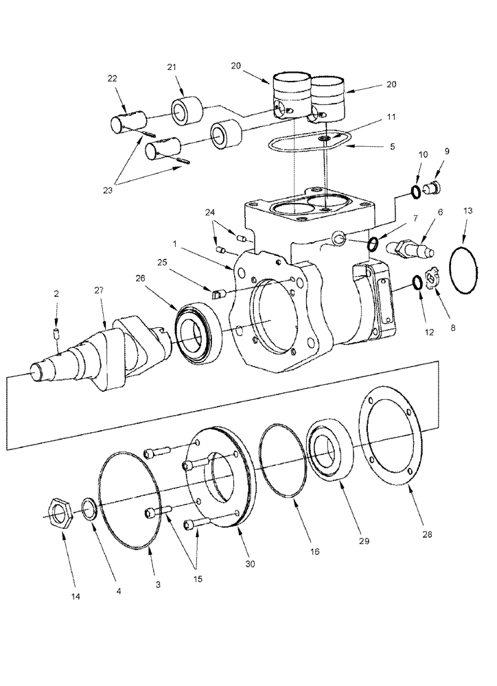 Схема запчастей Case IH STX325 - (03-11) - FUEL INJECTION PUMP (03) - FUEL SYSTEM