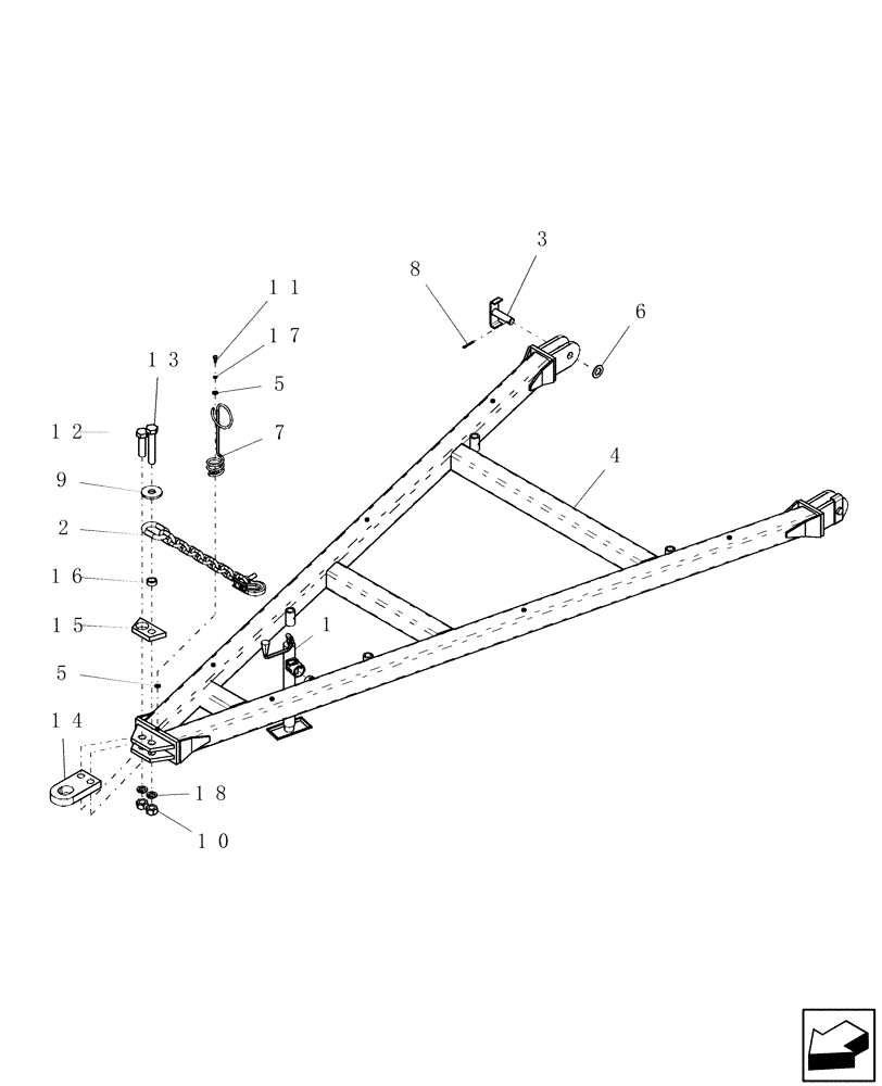 Схема запчастей Case IH ATX - (09-02) - DRAWPOLE, ADX TBT AND TBH AIR SYSTEM, AND CONCORD REAR TOW - BTW CBJ0001597 AND CBJ0008249 (09) - CHASSIS