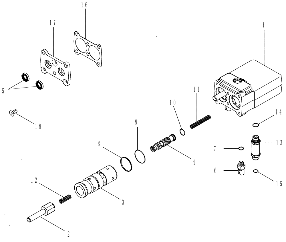Схема запчастей Case IH MX230 - (07-05) - BRAKES - CONTROL VALVE (07) - BRAKES