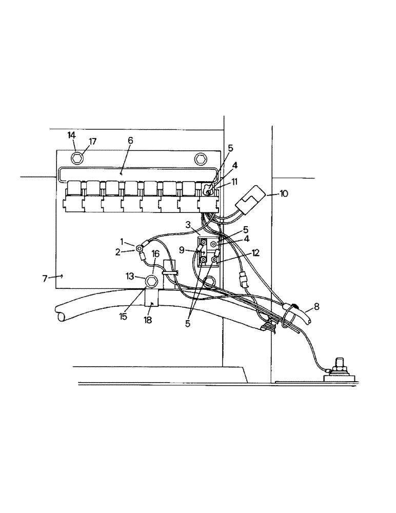 Схема запчастей Case IH CR-1225 - (02-12) - INSTRUMENTATION GROUP, SEAT (06) - ELECTRICAL