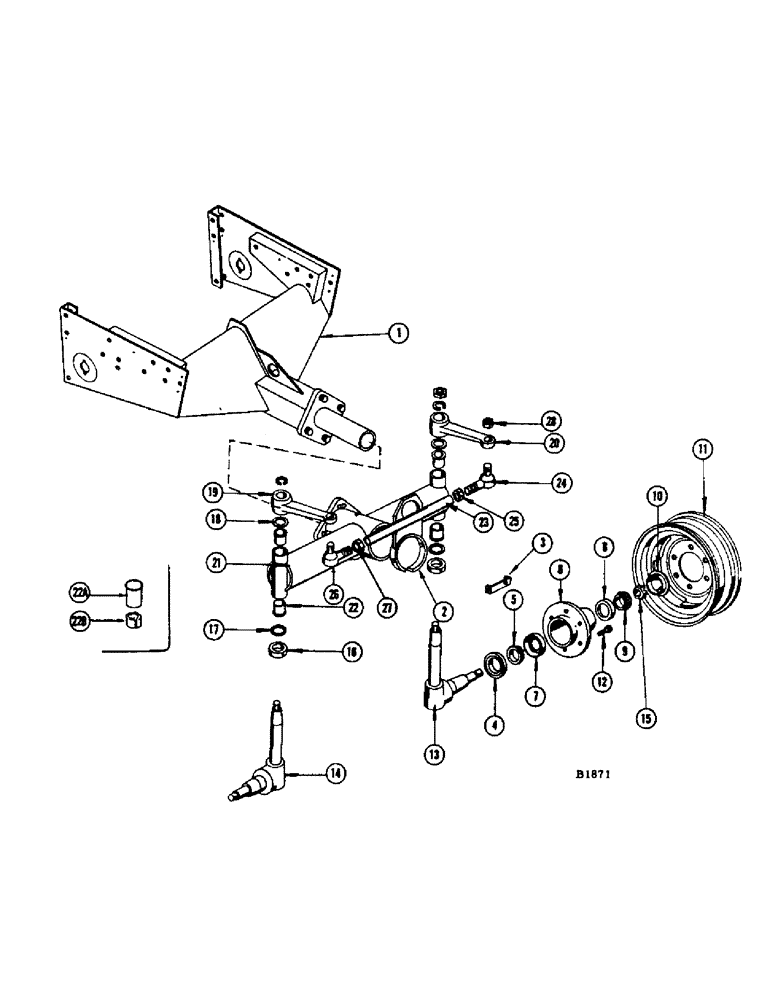 Схема запчастей Case IH 960 - (344) - SPECIAL WIDE REAR AXLE, GRAIN COMBINE (27) - REAR AXLE SYSTEM