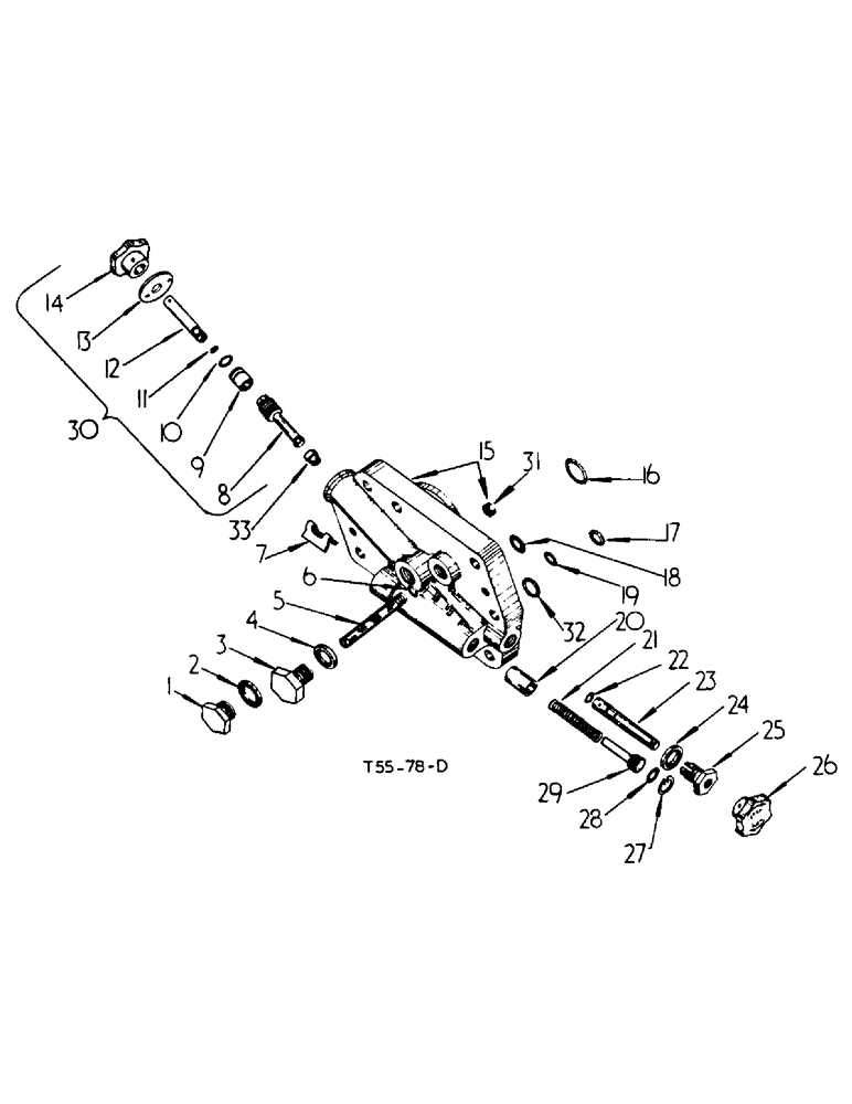 Схема запчастей Case IH 384 - (10-08) - HYDRAULICS, CONTROL VALVE CYLINDER HEAD (07) - HYDRAULICS