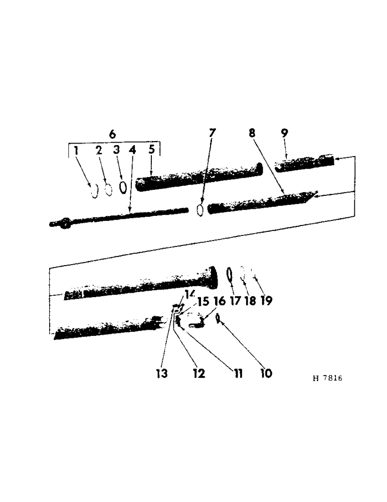 Схема запчастей Case IH 201 - (D-015) - POWER TAKE-OFF, 540 RPM, ROCKWELL-STANDARD (58) - ATTACHMENTS/HEADERS
