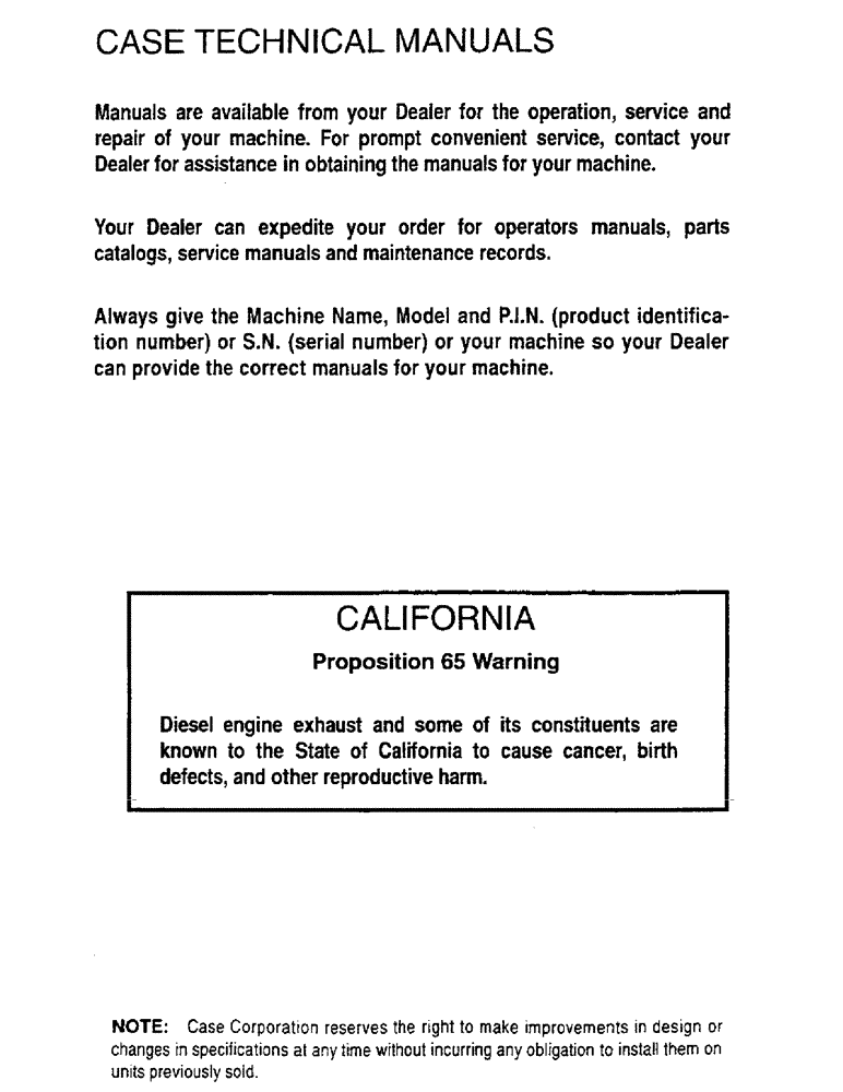 Схема запчастей Case IH 1600 - (27) - CASE TECHNICAL MANUALS 