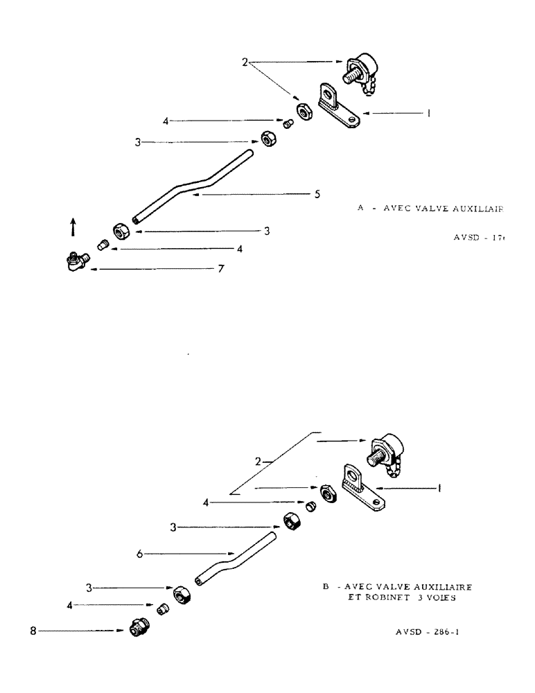 Схема запчастей Case IH FU-267D - (202) - EQUIPMENT FOR USE OF A TRAILER (88) - ACCESSORIES