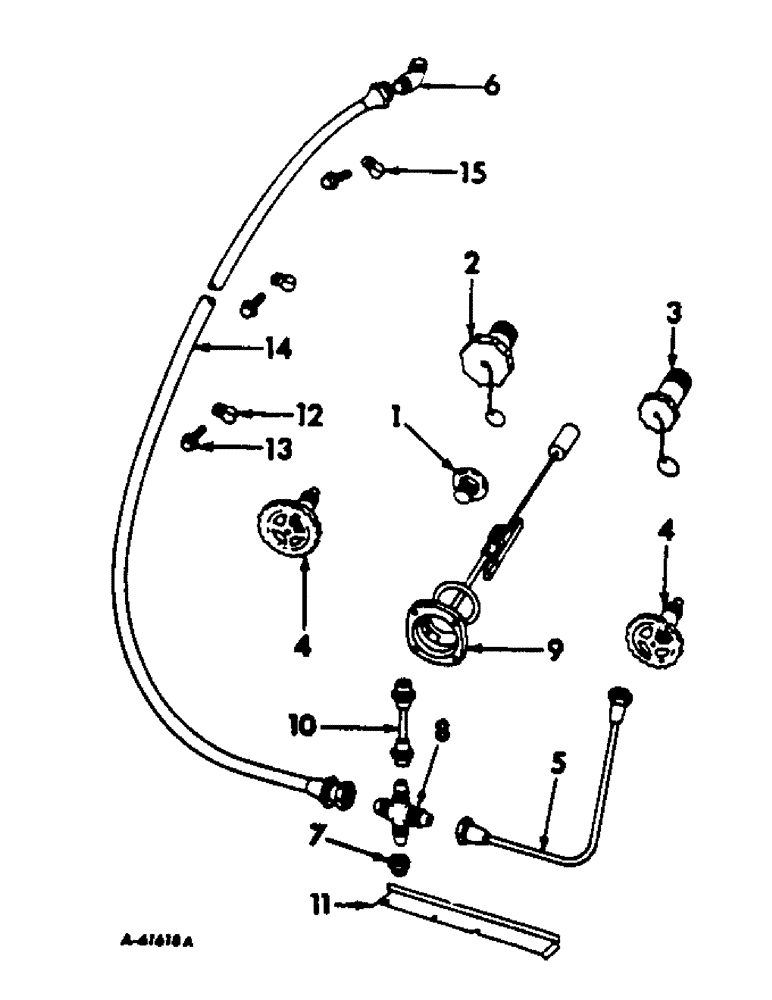 Схема запчастей Case IH C-263 - (B-43) - LP GAS VALVES AND CONNECTIONS, 403 LP GAS COMBINES 