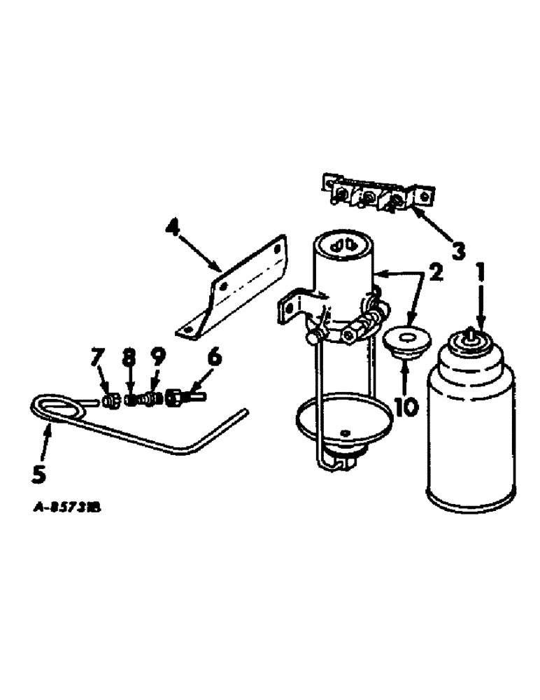 Схема запчастей Case IH 4156 - (E-06) - FUEL SYSTEM, ETHER STARTING (02) - FUEL SYSTEM