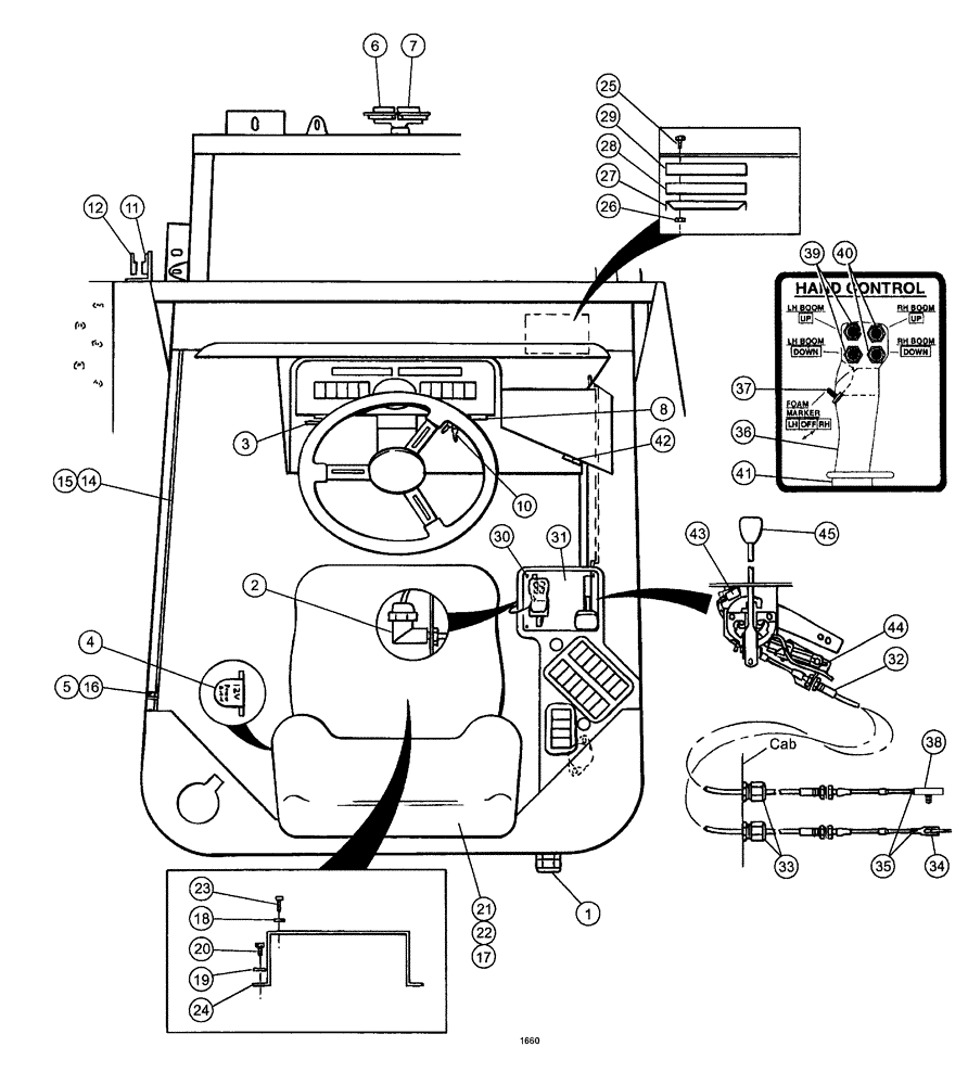 Схема запчастей Case IH SPX3200B - (002) - ELECTRICAL CONTROLS (55) - ELECTRICAL SYSTEMS