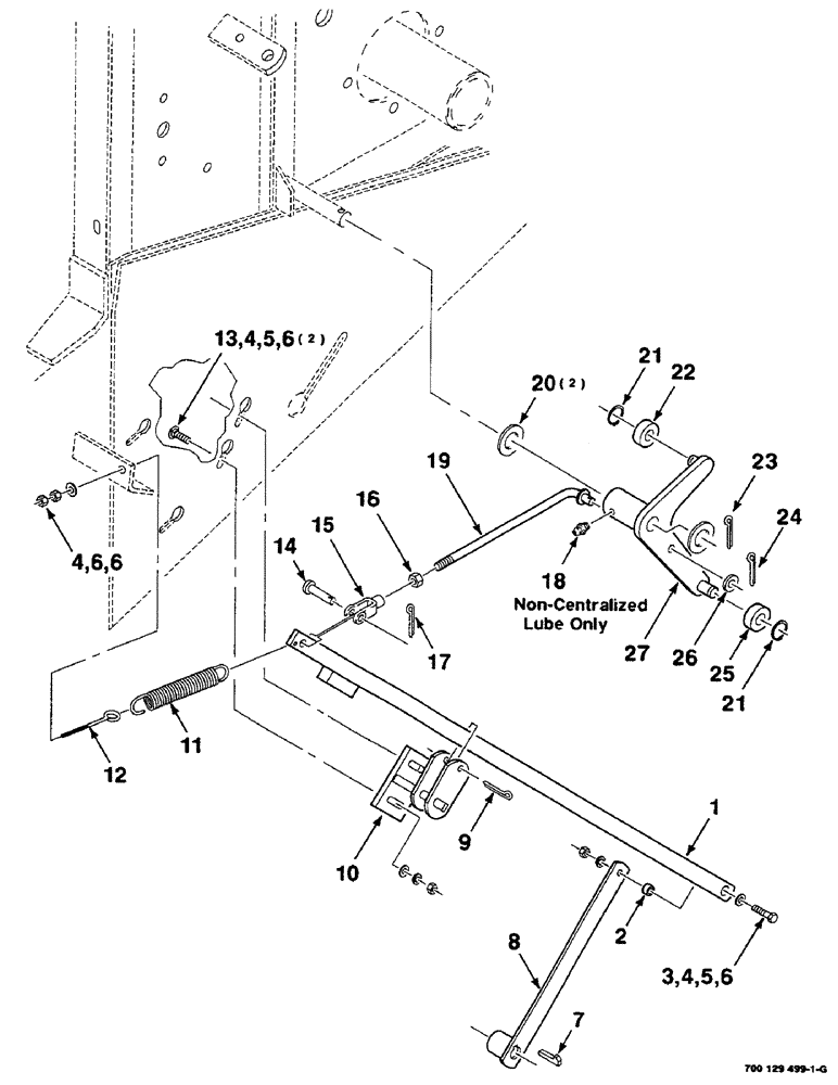 Схема запчастей Case IH 8590 - (05-16) - STUFFER CLUTCH CONTROL ASSEMBLY (13) - FEEDER