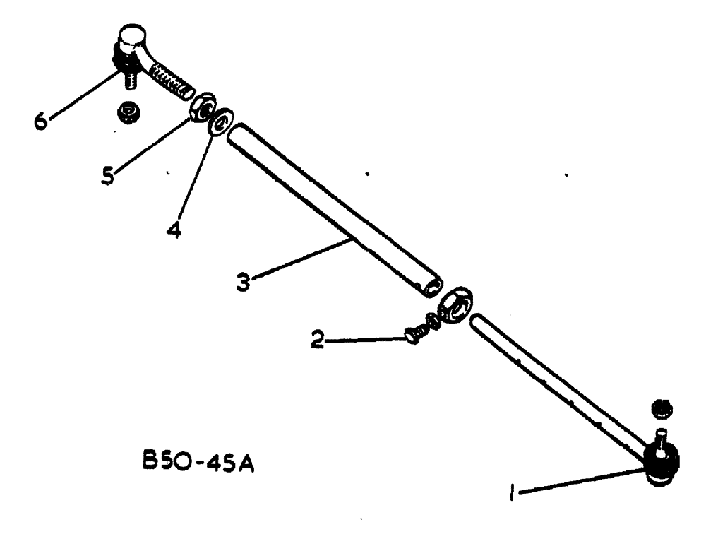 Схема запчастей Case IH 884 - (14-006) - ADJUSTABLE TIE ROD - ADJUSTABLE STRAIGHT FRONT AXLE - 52 INCH TO 77 INCH TREAD Suspension