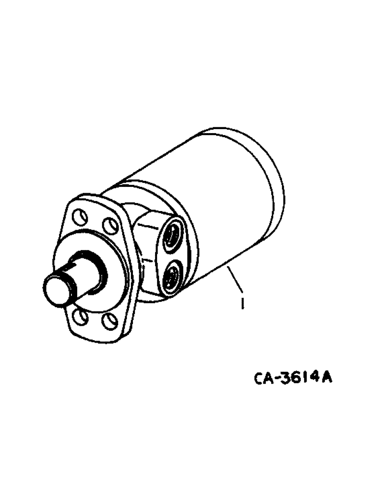 Схема запчастей Case IH 820 - (D-31) - REEL, HYDRAULIC REEL DRIVE MOTOR (58) - ATTACHMENTS/HEADERS