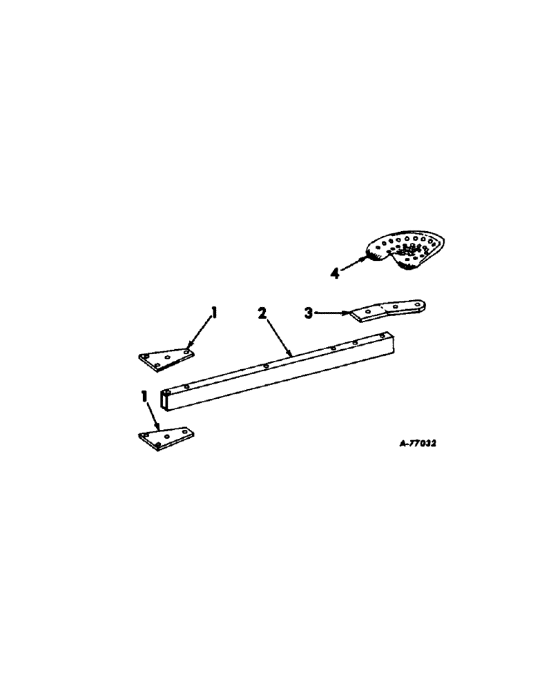 Схема запчастей Case IH 686 - (F-19[A]) - SEAT ATTACHMENT 