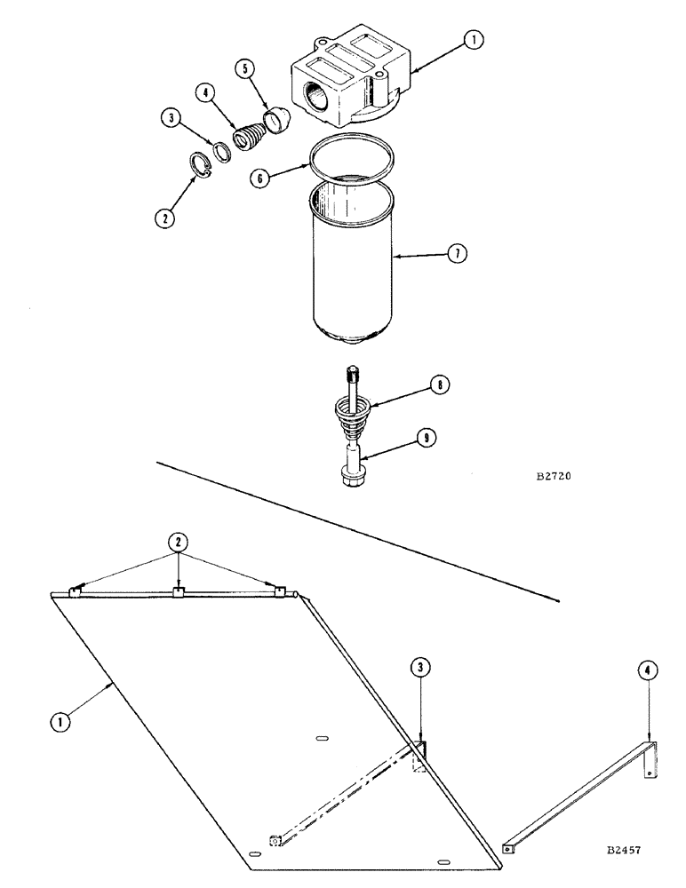 Схема запчастей Case IH 1060 - (26[1]) - DRIVE SHIELDS (29) - HYDROSTATIC DRIVE