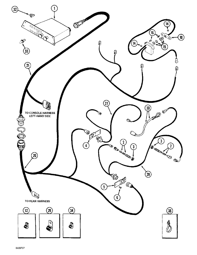 Схема запчастей Case IH 2022 - (4-28) - SYSTEM MONITOR, 2022 COTTON PICKER (06) - ELECTRICAL SYSTEMS