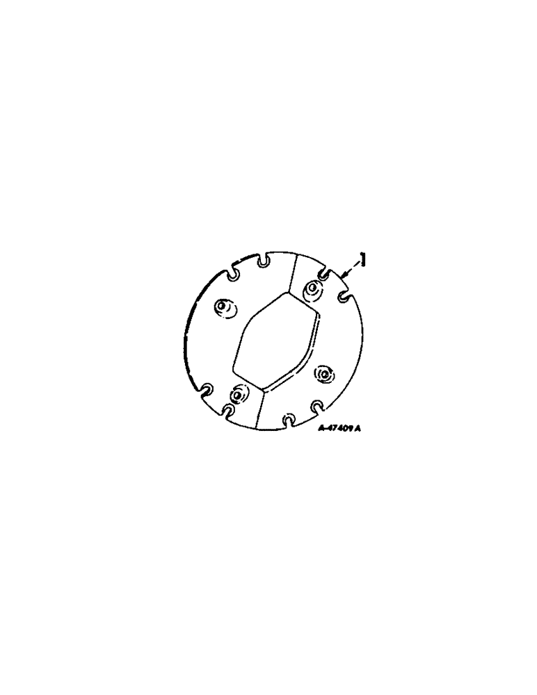 Схема запчастей Case IH 574 - (15-05[1]) - WHEELS AND TRACTION, REAR WHEEL WEIGHTS, ROW CROP TRACTORS Wheels & Traction