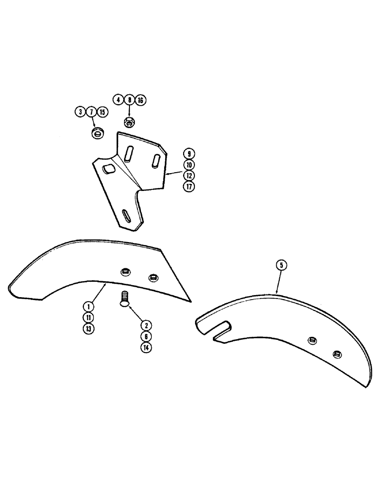 Схема запчастей Case IH 308 - (50) - TRASHBOARDS, GENERAL PURPOSE BOTTOM 