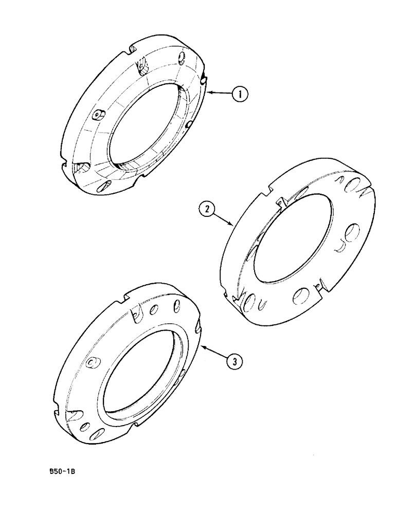 Схема запчастей Case IH 248 - (6-356) - REAR WHEEL WEIGHT (06) - POWER TRAIN