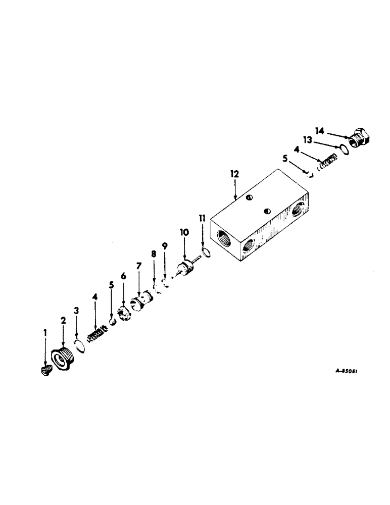 Схема запчастей Case IH 622 - (J-05) - STEERING MECHANISM, POWER STEERING DOUBLE CHECK VALVE Steering Mechanism