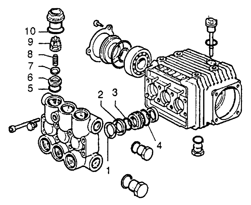 Схема запчастей Case IH 438 - (13-004) - PRESSURE WASHER WATER PUMP Pressure Washer