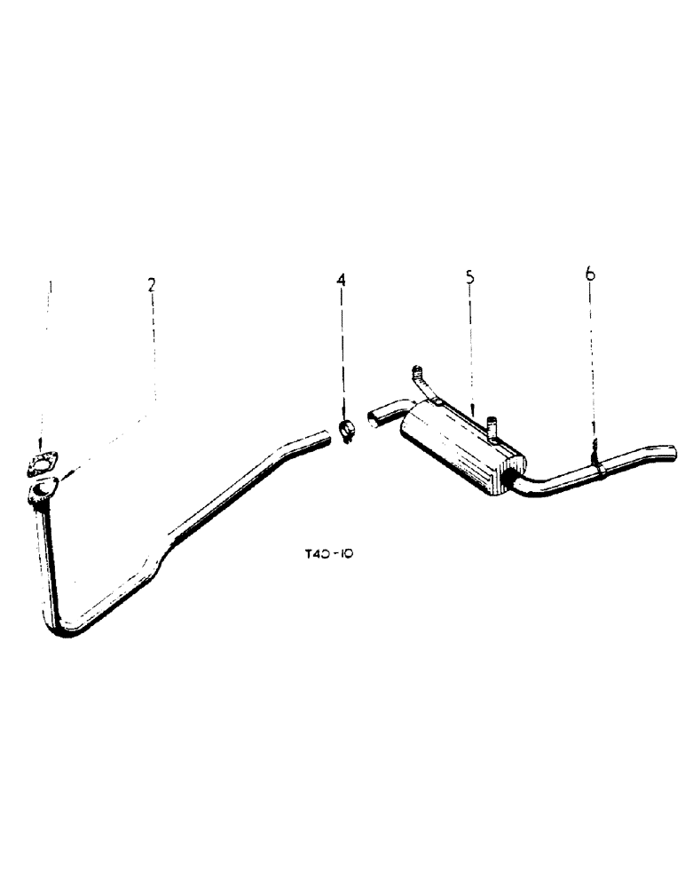 Схема запчастей Case IH B275 - (096) - CHASSIS, DOWN SWEPT EXHAUST PIPE (12) - CHASSIS