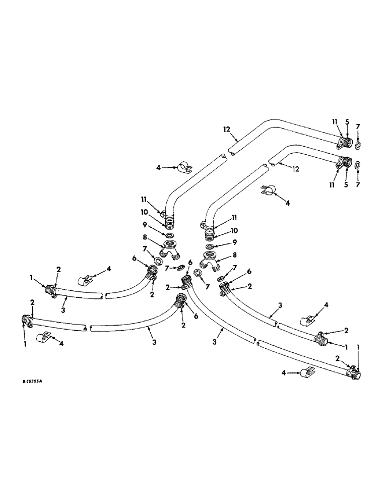 Схема запчастей Case IH LIQUID - (C-50) - LIQUID CHEMICAL FERTILIZERS, LIQUID PRE-EMERGE CHEMICAL CONNECTIONS, FOR 101 SQUADRON HITCH 