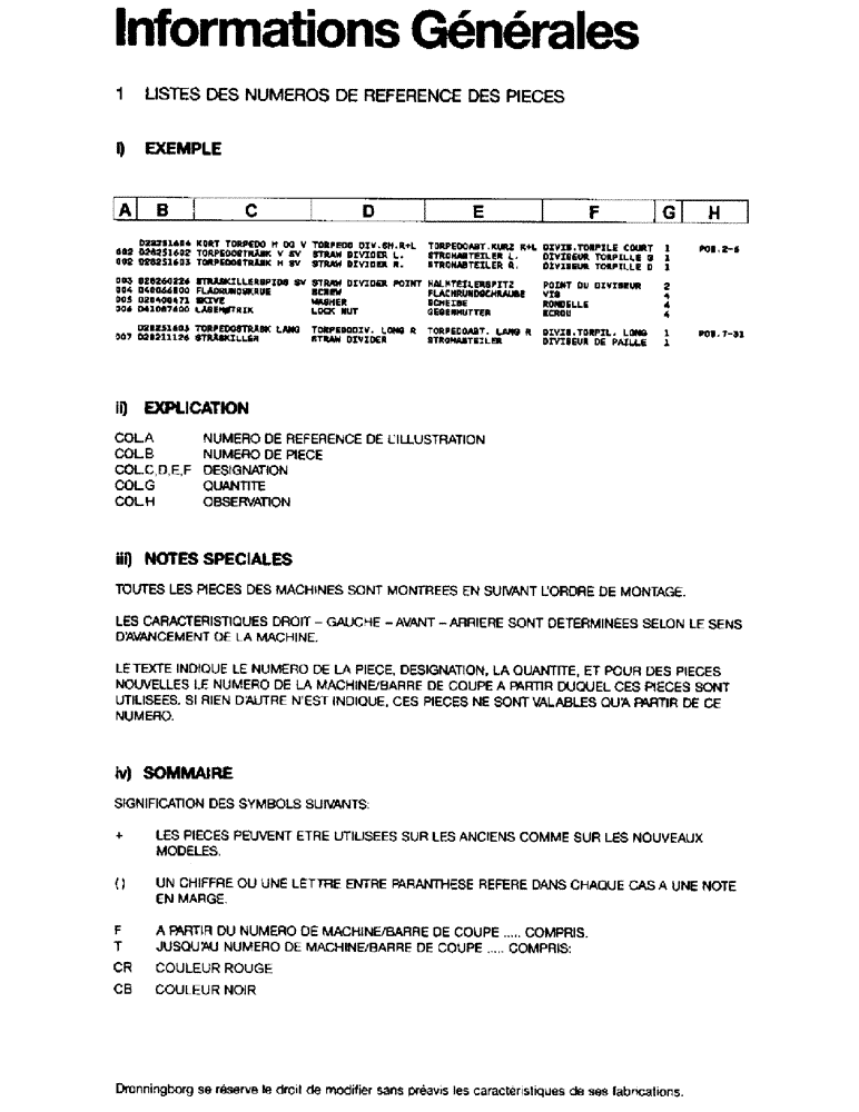 Схема запчастей Case IH 1030 - (0D) - No Description