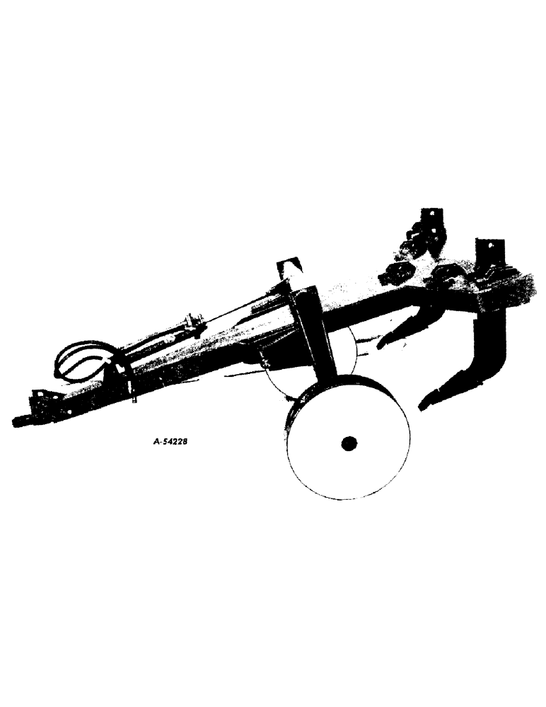 Схема запчастей Case IH 6 FARM - (A-01) - 6 FARM SUBSOILER, HEAVY DUTY, BUILT 1959 TO 1969 