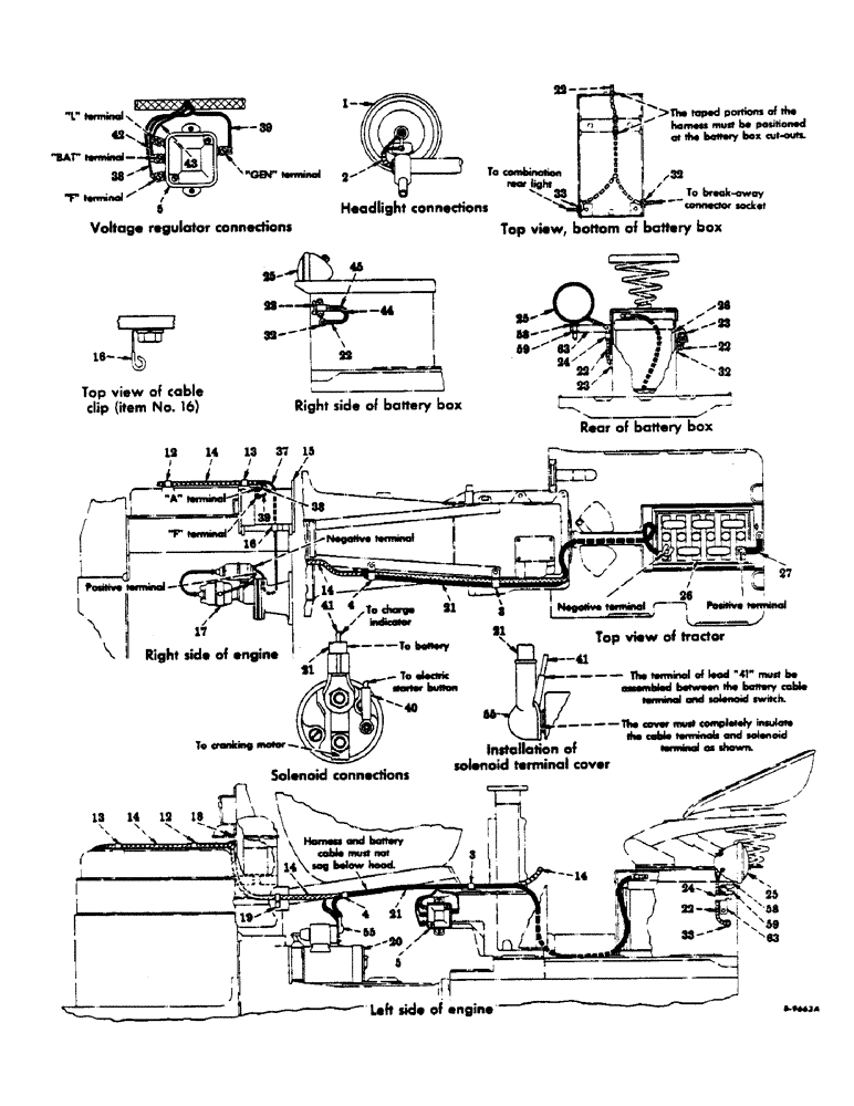 Схема запчастей Case IH 350 - (127) - ELECTRICAL SYSTEM, CARBURETED ENGINE, STARTING & LIGHTING SYSTEM (06) - ELECTRICAL SYSTEMS