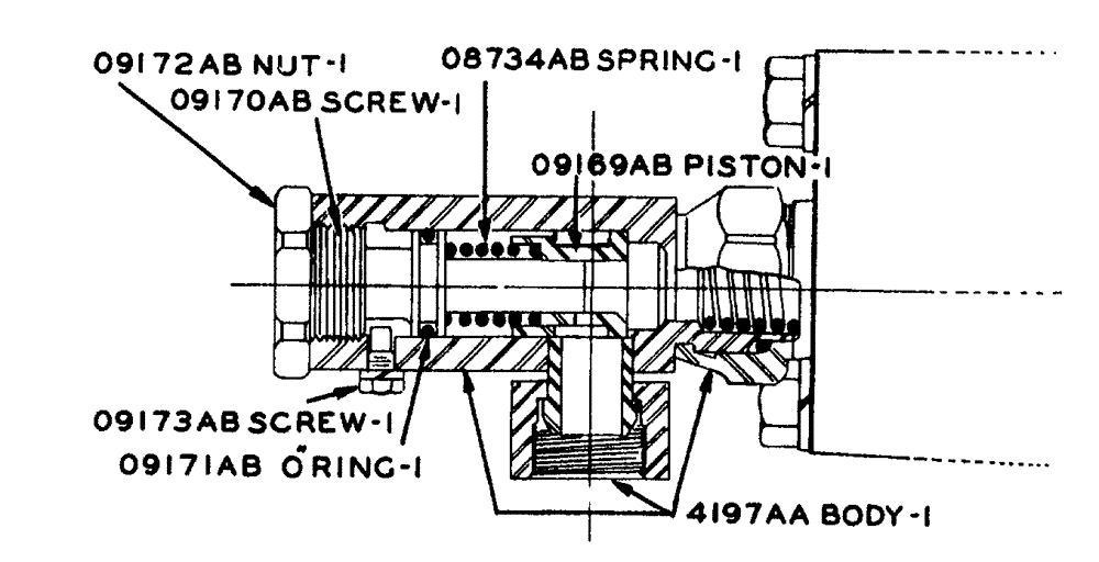 Схема запчастей Case IH LA-SERIES - (089) - HYDRAULIC SINGLE AND DUAL CONTROL UNIT, CYLINDER SPEED REGULATOR (08) - HYDRAULICS