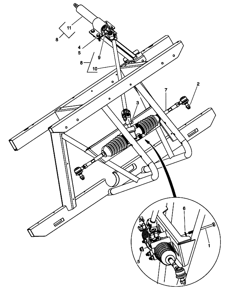 Схема запчастей Case IH SCOUT - (41.204.01) - STEERING (41) - STEERING