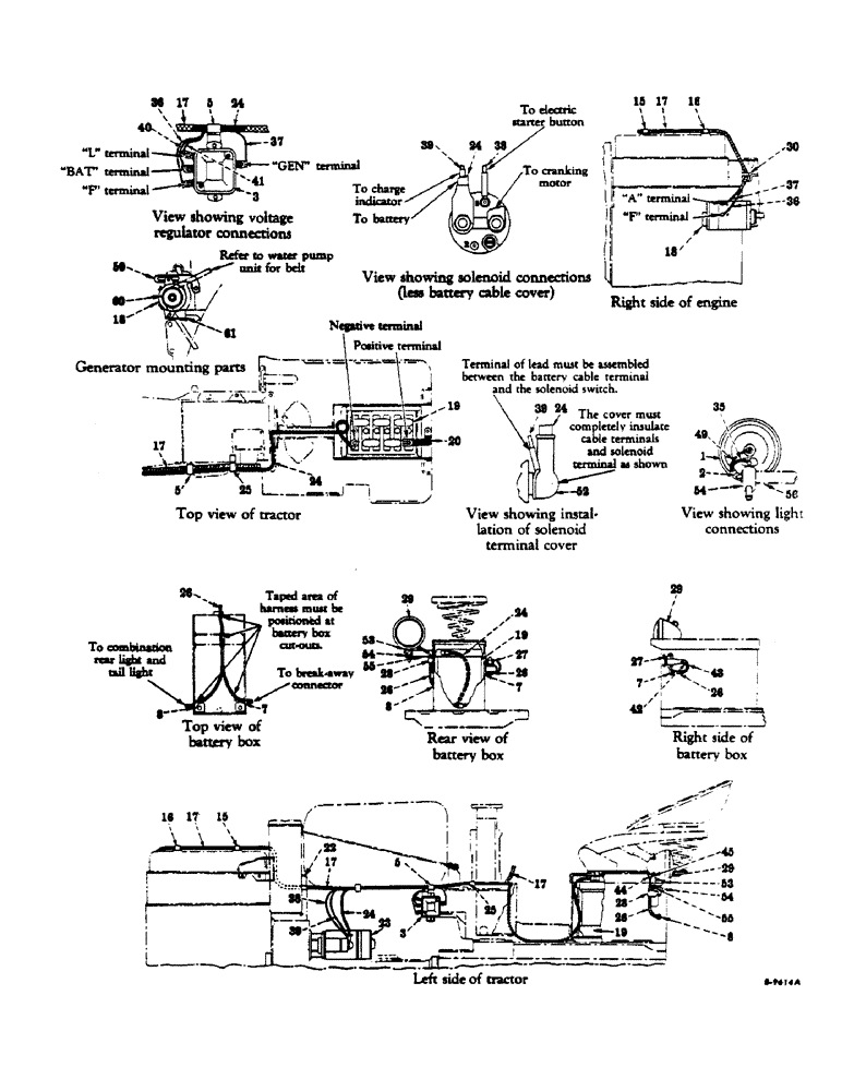 Схема запчастей Case IH 300 - (146) - ELECTRICAL SYSTEM, DIESEL ENGINE, STARTING AND LIGHTING SYSTEM, 12 VOLT (06) - ELECTRICAL SYSTEMS