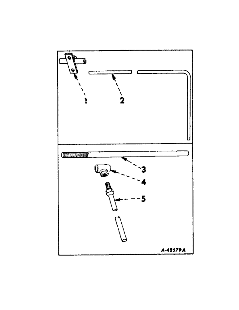 Схема запчастей Case IH 463 - (V-03[A]) - DRIVING GUIDE 