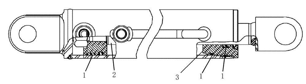 Схема запчастей Case IH SPX3320 - (07-002) - AXLE ADJUST CYLINDER Cylinders