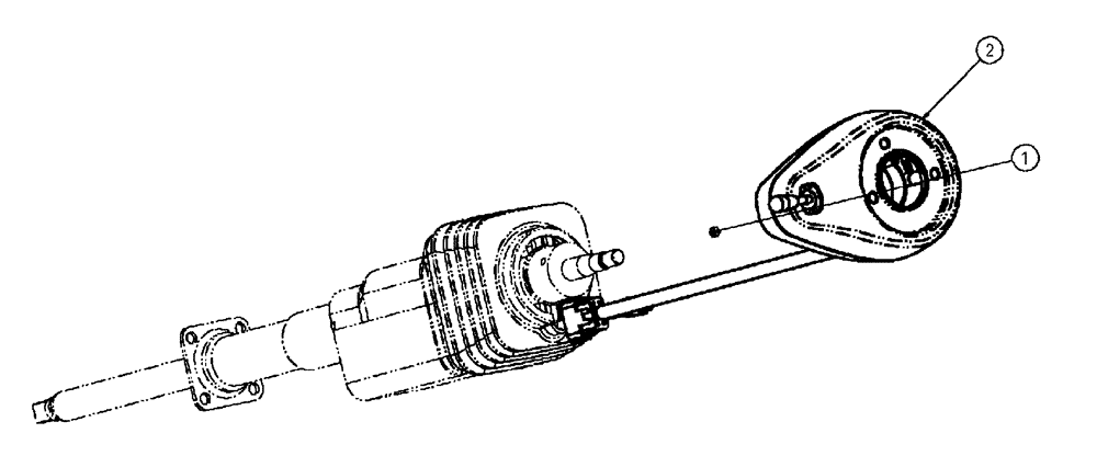 Схема запчастей Case IH SPX4410 - (01-011) - POD ASSEMBLY, SELF CANCEL TURN SIGNAL Cab Interior