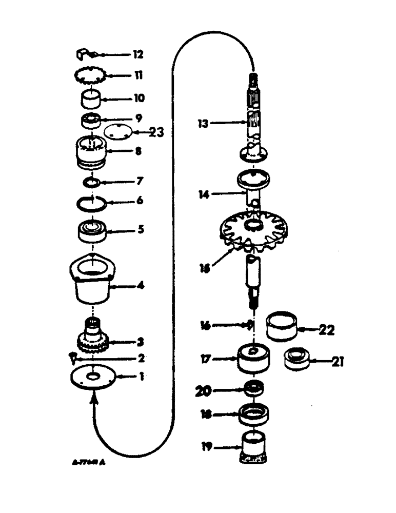 Схема запчастей Case IH 414 - (122) - DOFFERS (60) - PRODUCT FEEDING