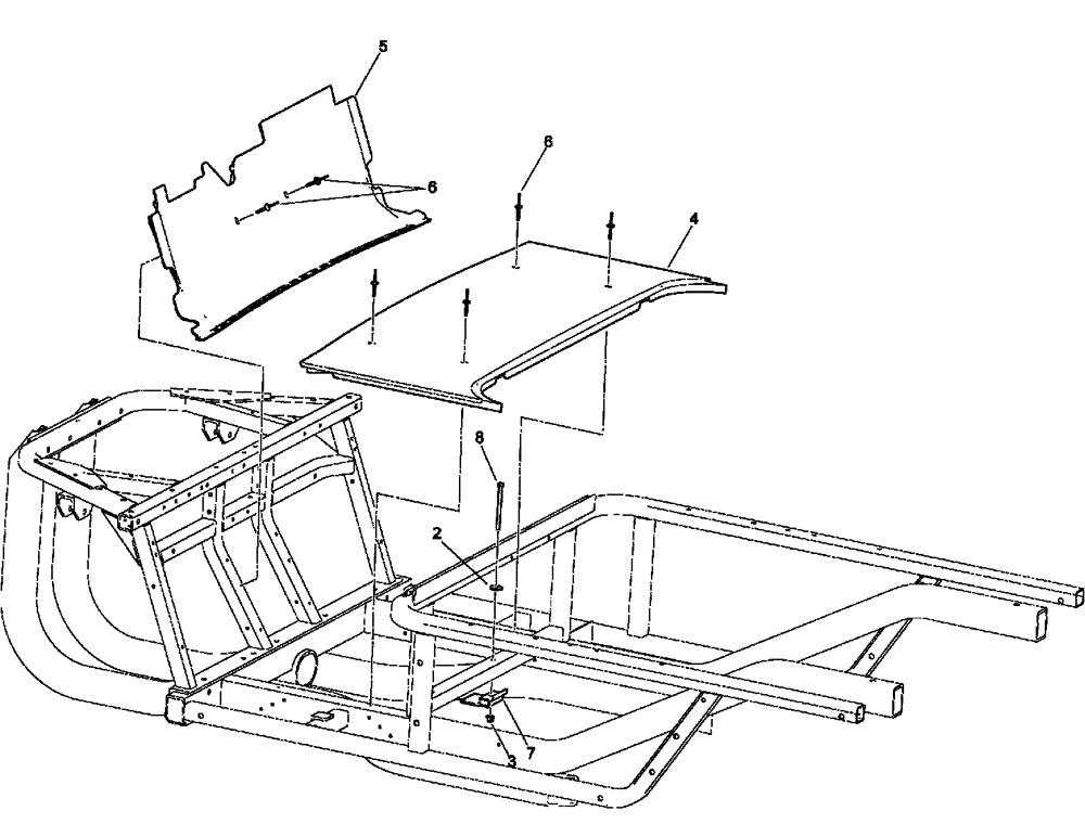 Схема запчастей Case IH SCOUT XL - (90.118.06) - FLOORBOARD (90) - PLATFORM, CAB, BODYWORK AND DECALS