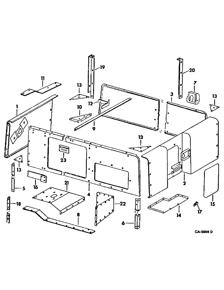 Схема запчастей Case IH 915 - (26-13) - GRAIN TANK, GRAIN TANK EXTENSION, RICE, GRAIN WITH RAISED LEVELING AUGER Grain Tank