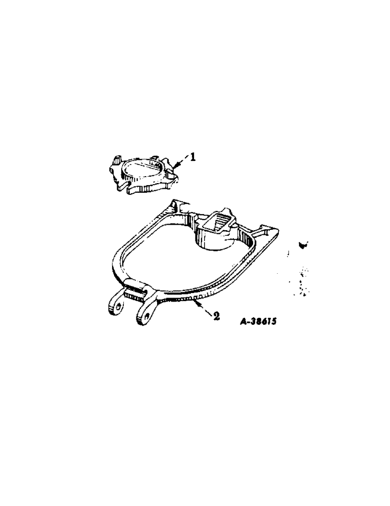 Схема запчастей Case IH 251 - (X-33) - ADAPTING UNIT, PARTS NECESSARY TO ADAPT CORN & PEA ATTACHMENT FOR USE ON COMBINATION HOPPER 