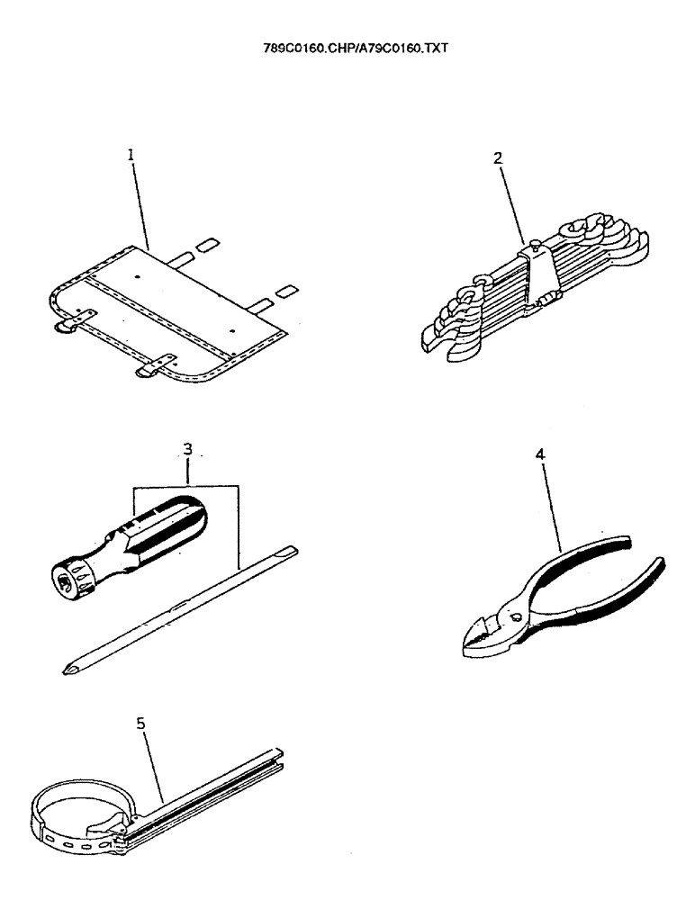 Схема запчастей Case IH 7000 - (C01-60) - ENGINE, TOOLS Engine & Engine Attachments
