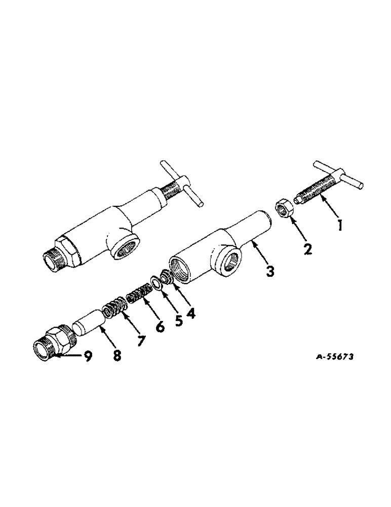 Схема запчастей Case IH LIQUID - (C-52) - LIQUID CHEMICAL FERTILIZERS, PRESSURE RELIEF VALVE 