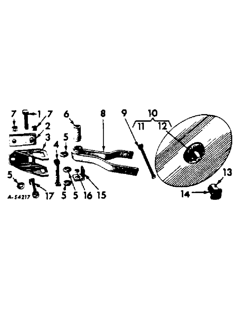 Схема запчастей Case IH 295 - (S-04) - ROLLING COLTER, FIRST BEAM 