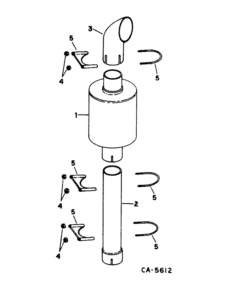 Схема запчастей Case IH 1440 - (12-06) - POWER, SPARK ARRESTER Power
