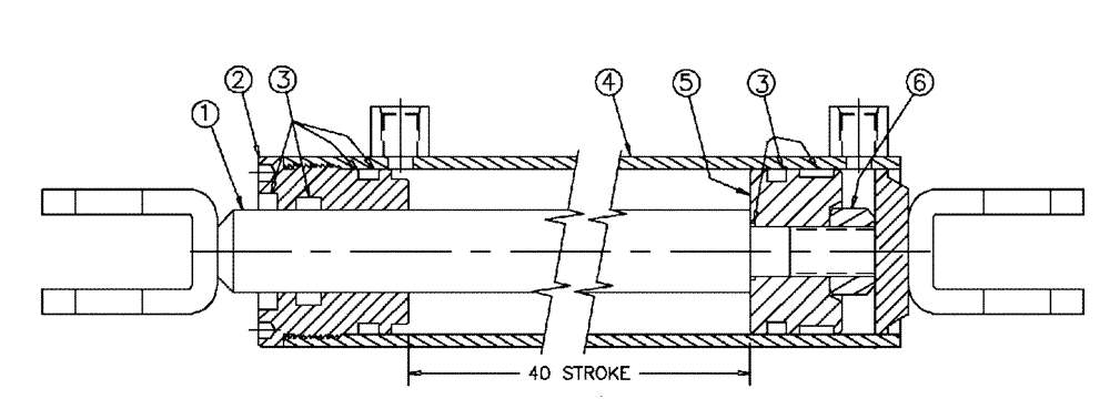 Схема запчастей Case IH 3150 - (07-002) - BOOM HEIGHT Cylinders