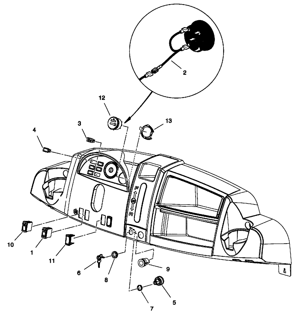 Схема запчастей Case IH SCOUT XL - (55.100.03[01]) - ELECTRICAL COMPONENTS - GASOLINE ENGINE (55) - ELECTRICAL SYSTEMS