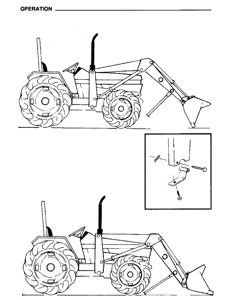 Схема запчастей Case IH L108 - (18) - OPERATION (00) - PICTORIAL INDEX
