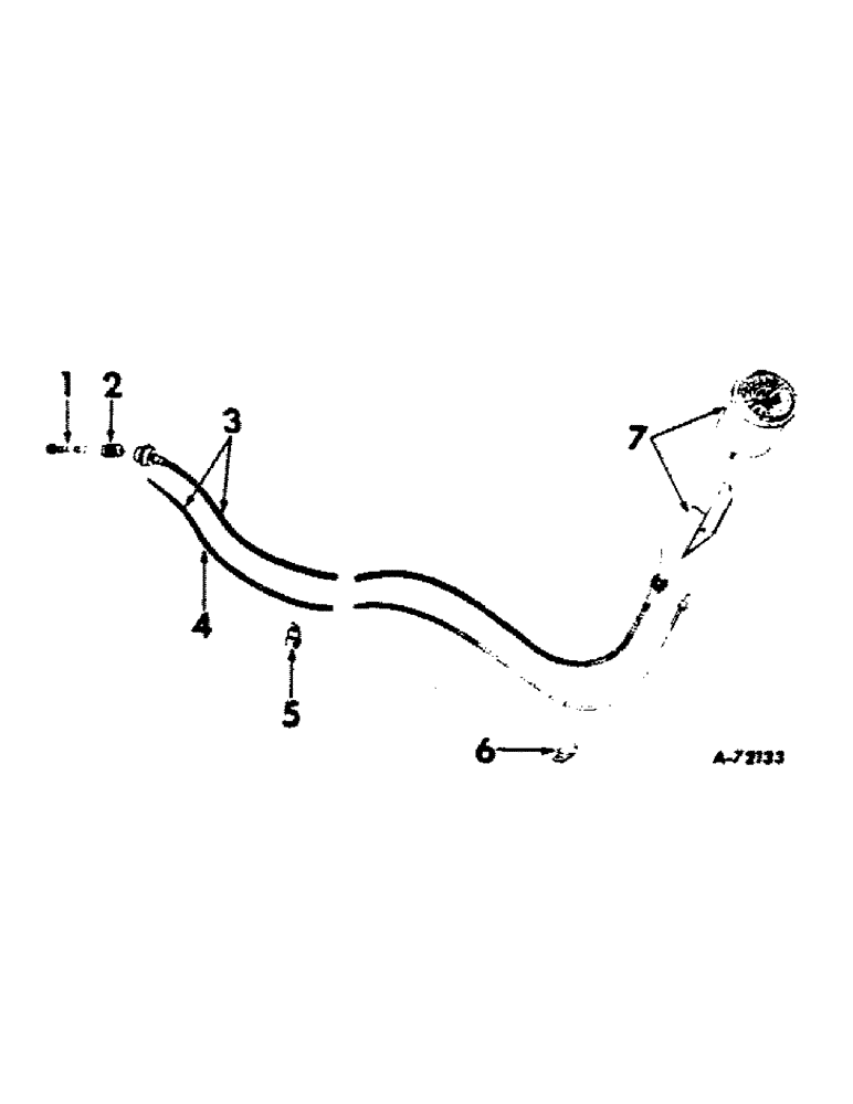 Схема запчастей Case IH 504 - (271) - ENGINE CONTROLS, INSTRUMENTS & PANEL, TACHOMETER, DIESEL ENGINE TRACTORS Engine Controls
