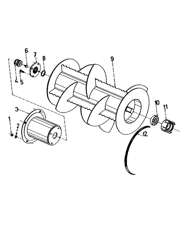 Схема запчастей Case IH 7000 - (A02-10) - MAINFRAME, FINNED ROLLER (Jul 16 2004 11:34PM) Mainframe & Functioning Components