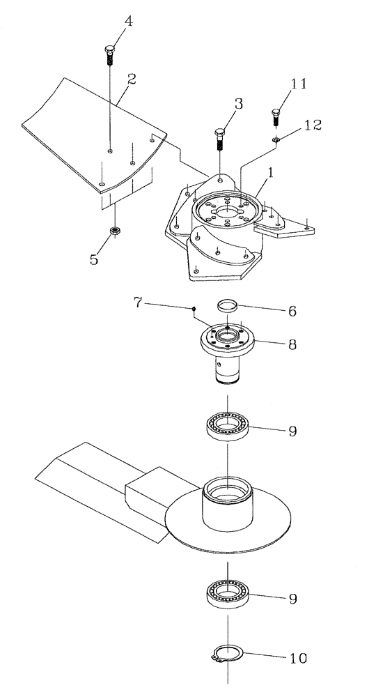 Схема запчастей Case IH 7700 - (A07[01]) - EXTRACTOR FAN (SECONDARY) Mainframe & Functioning Components