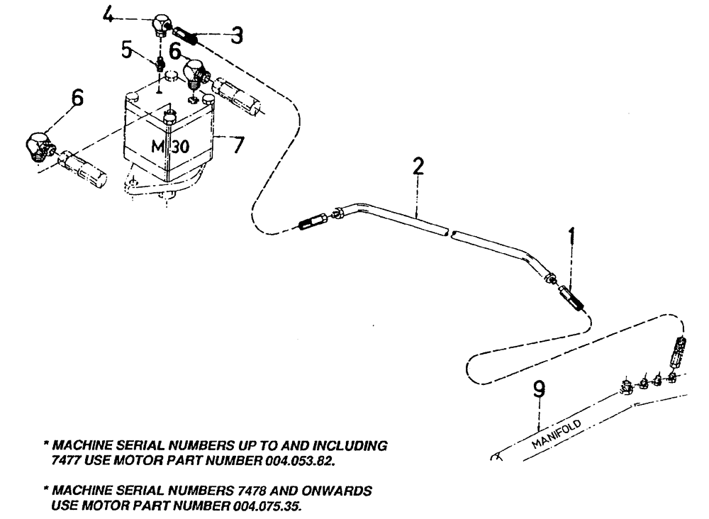 Схема запчастей Case IH 7700 - (B05[50]) - HYDRAULIC CIRCUIT, TOPPER OPTION, M30 Hydraulic Components & Circuits